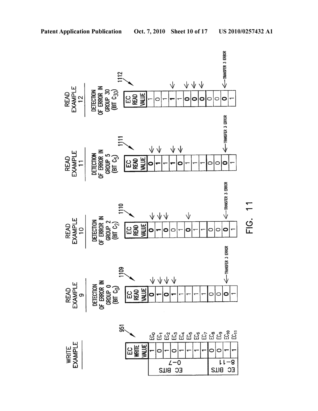 EXTENDED SINGLE-BIT ERROR CORRECTION AND MULTIPLE-BIT ERROR DETECTION - diagram, schematic, and image 11