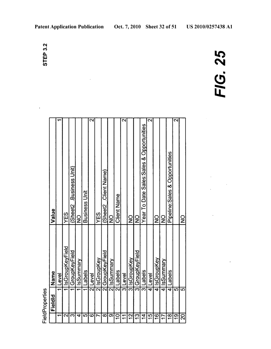 USER INTERFACE METHOD AND APPARATUS TO DISPLAY TABULAR SOURCE DATA IN A SMALL SCREEN DISPLAY AREA - diagram, schematic, and image 33