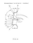 SWIMMING OR DIVING GOGGLES diagram and image