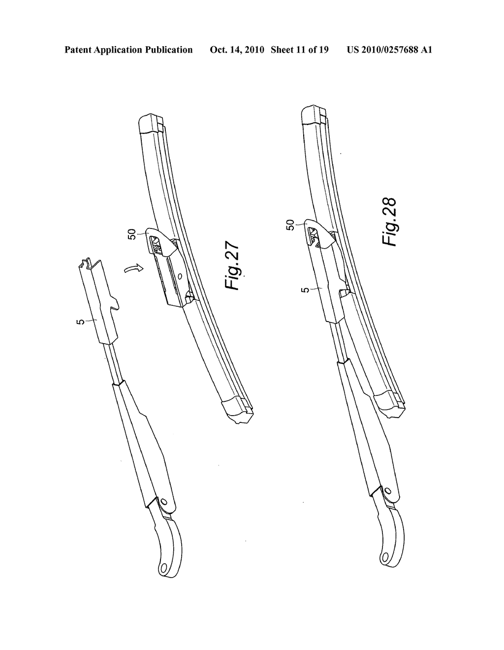 Saddle bracket for wiper adapter - diagram, schematic, and image 12