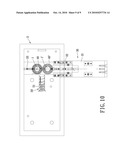 RADIATOR MANUFACTURING METHOD AND ALIGNING-AND-MOVING MECHANISM THEREOF diagram and image