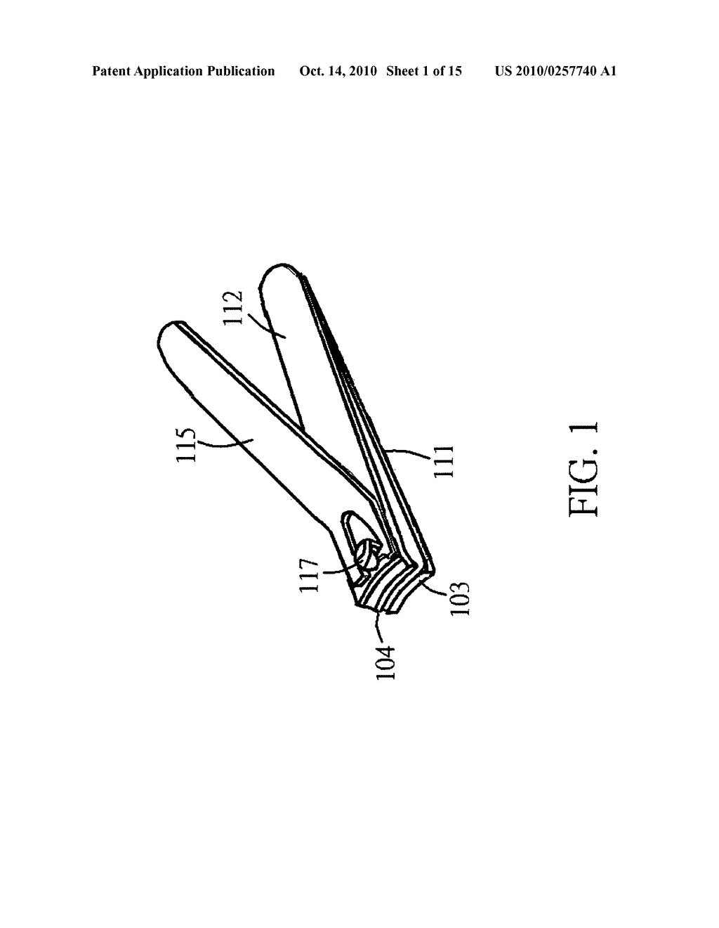 Nail clipper - diagram, schematic, and image 02