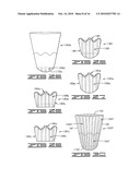 METHOD OF COVERING A POTTED PLANT OR FLORAL GROUPING WITH A FLORAL SLEEVE diagram and image