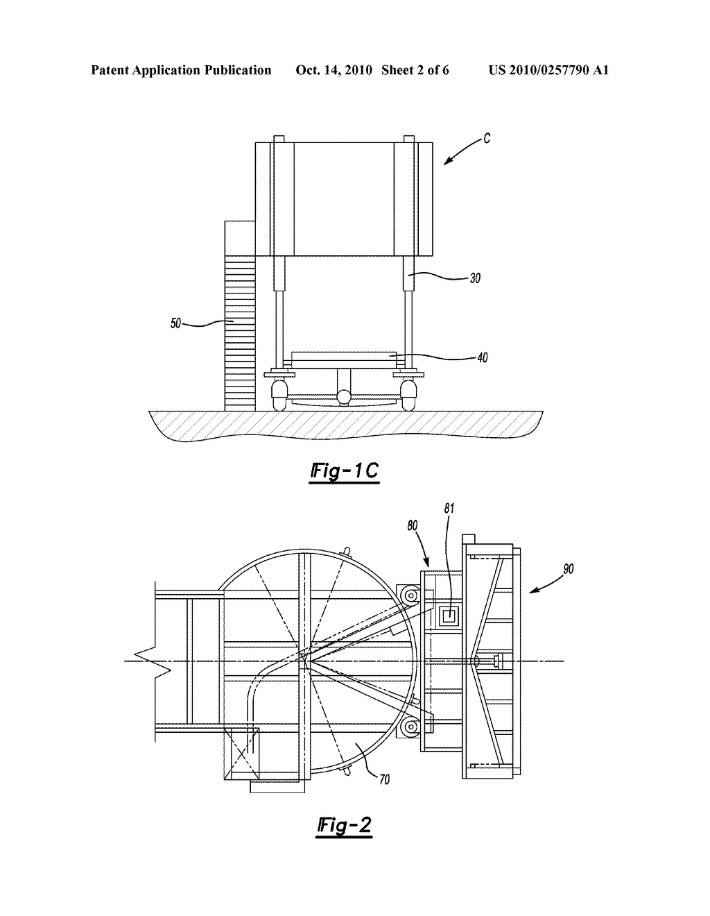 OSCULATING DEVICE FOR BOARDING BRIDGE CANOPY - diagram, schematic, and image 03