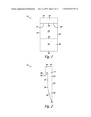 VENTILATING SPACING STRIP BETWEEN REAR SURFACE OF SIDING AND OUTER SURFACE OF STRUCTURE ALLOWING HORIZONTAL AIR CIRCULATION diagram and image