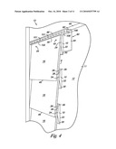 VENTILATING SPACING STRIP BETWEEN REAR SURFACE OF SIDING AND OUTER SURFACE OF STRUCTURE ALLOWING HORIZONTAL AIR CIRCULATION diagram and image