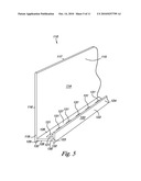 VENTILATING SPACING STRIP BETWEEN REAR SURFACE OF SIDING AND OUTER SURFACE OF STRUCTURE ALLOWING HORIZONTAL AIR CIRCULATION diagram and image