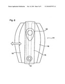 Aerodynamic handlebar storage container diagram and image