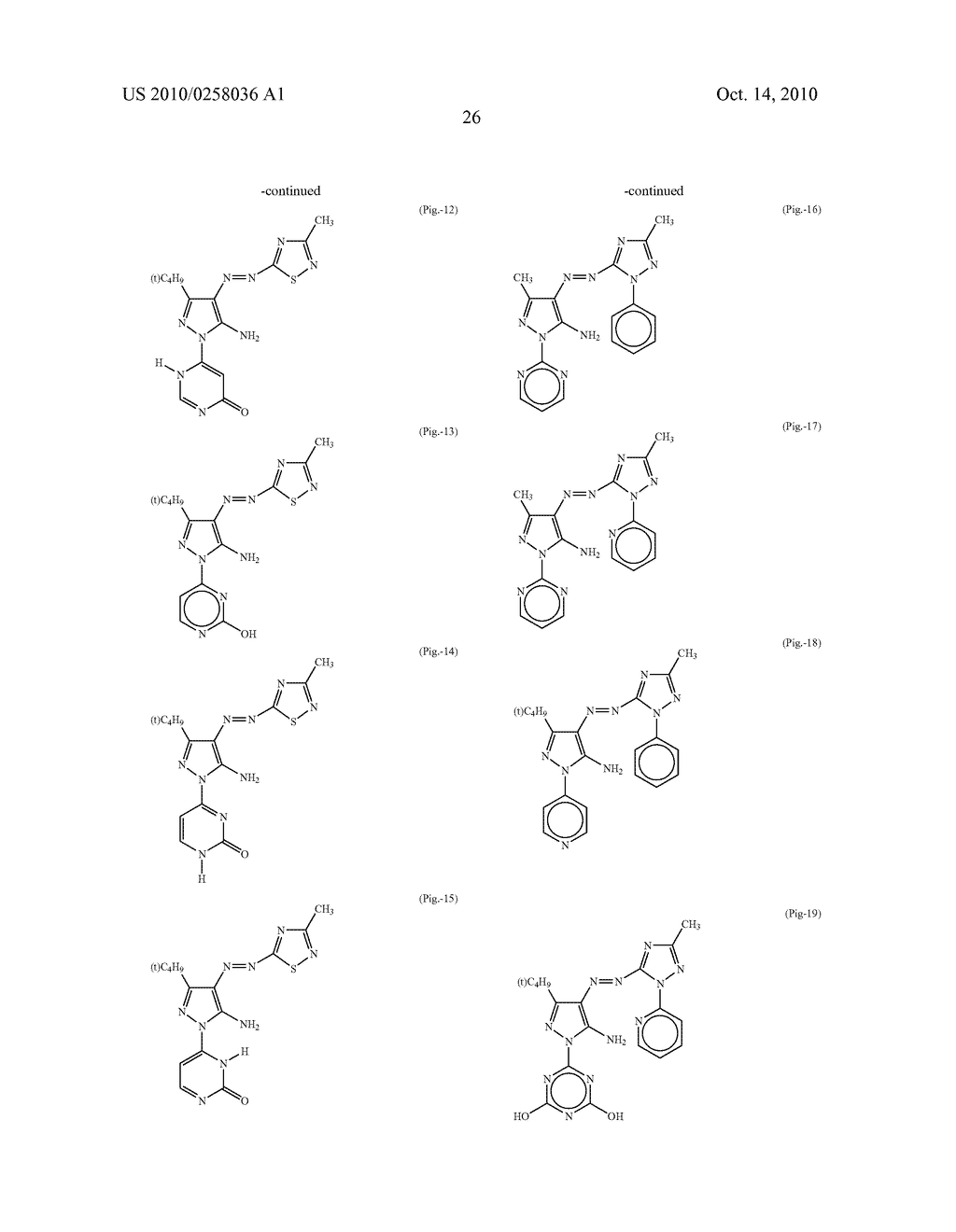 AZO PIGMENT, AND PIGMENT DISPERSION, COLORING COMPOSITION AND INK COMPOSITION FOR INKJET RECORDING CONTAINING THE SAME - diagram, schematic, and image 33