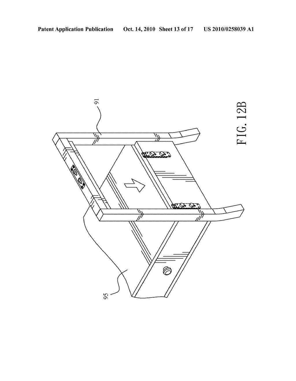 TELEVISION TABLE ASSEMBLY WHICH CAN BE ASSEMBLED AND DISASSEMBLED WITHOUT TOOLS - diagram, schematic, and image 14