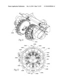 Methods and apparatus for application of nested zero waste ear to traveling web diagram and image