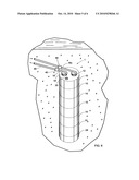 Modular, stackable, geothermal block heat exchange system with solar assist diagram and image