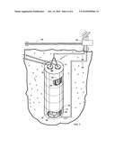 Modular, stackable, geothermal block heat exchange system with solar assist diagram and image