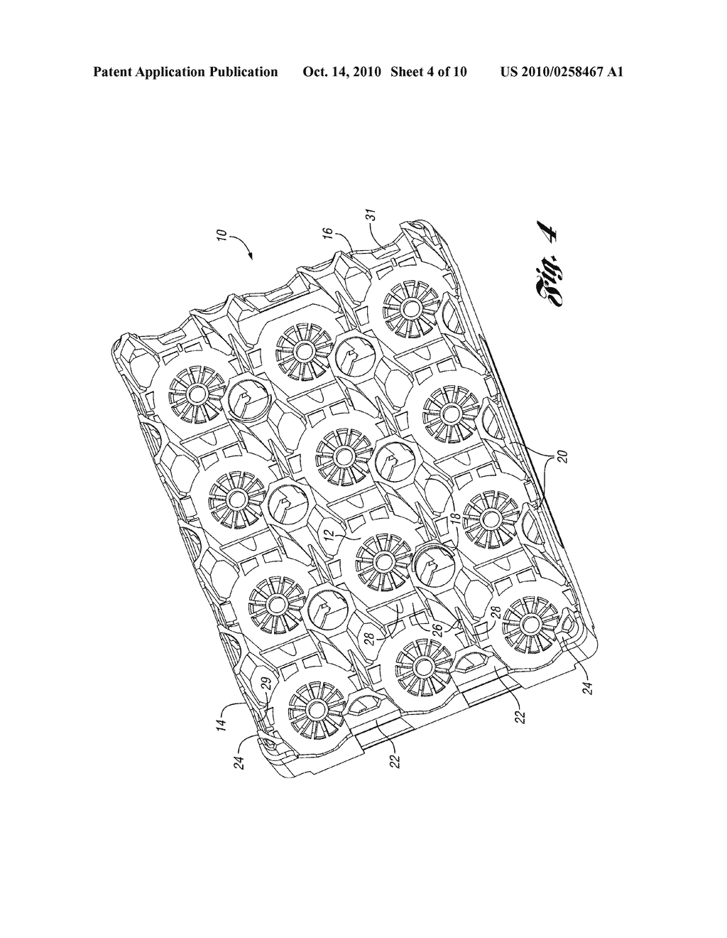 LOW DEPTH STACKABLE TRAY - diagram, schematic, and image 05