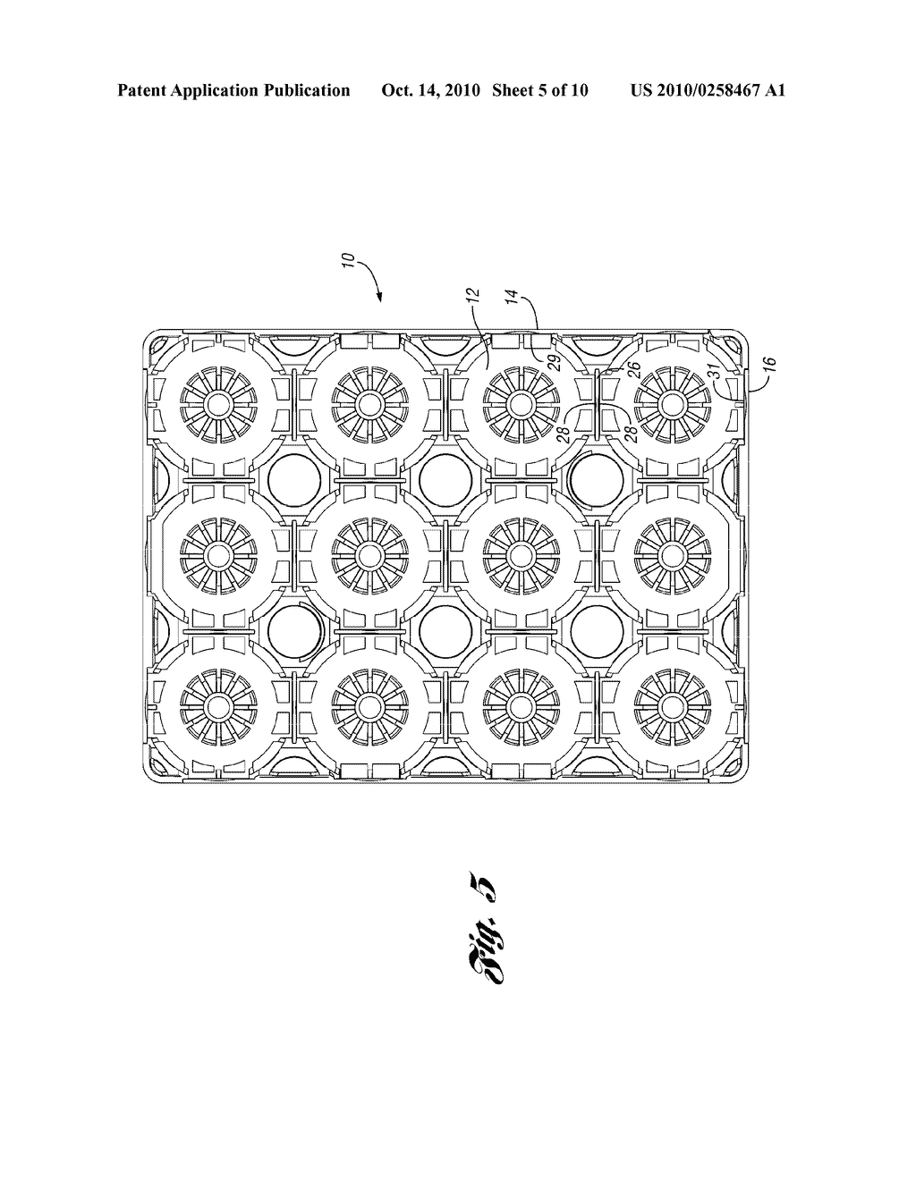 LOW DEPTH STACKABLE TRAY - diagram, schematic, and image 06