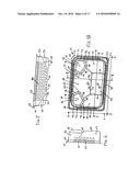 PACKAGE HAVING A RECLOSE MECHANISM diagram and image