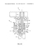 FASTENER DRIVING DEVICE WITH CONTACT TRIP HAVING AN ELECTRICAL ACTUATOR diagram and image