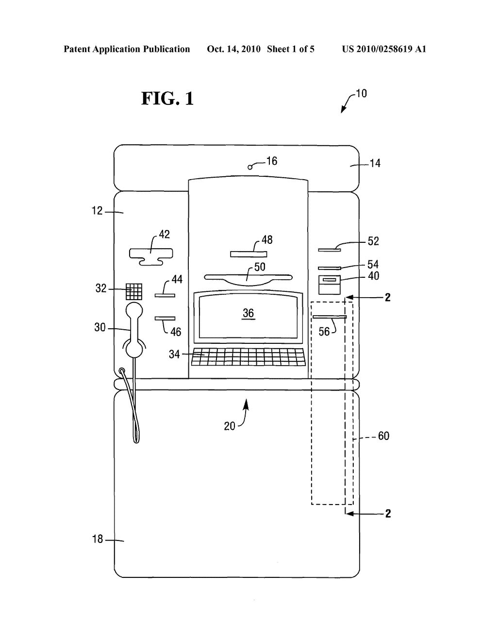 IMAGE-BASED CHECK DEPOSITING AUTOMATED TELLER MACHINE (ATM) AND METHOD OF OPERATING AN IMAGE-BASED CHECK DEPOSITING ATM - diagram, schematic, and image 02