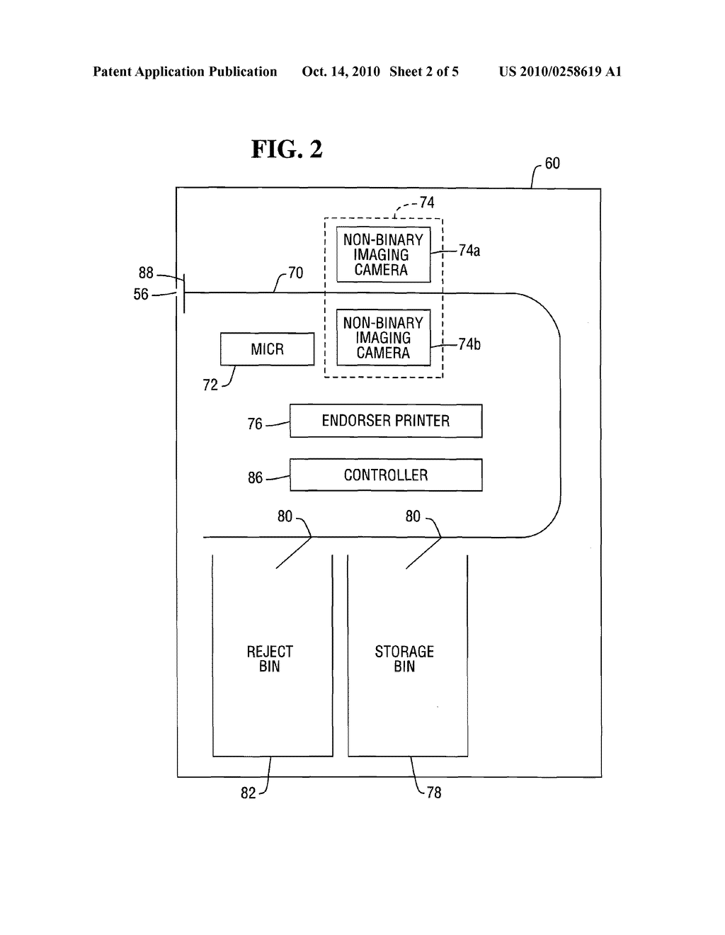 IMAGE-BASED CHECK DEPOSITING AUTOMATED TELLER MACHINE (ATM) AND METHOD OF OPERATING AN IMAGE-BASED CHECK DEPOSITING ATM - diagram, schematic, and image 03