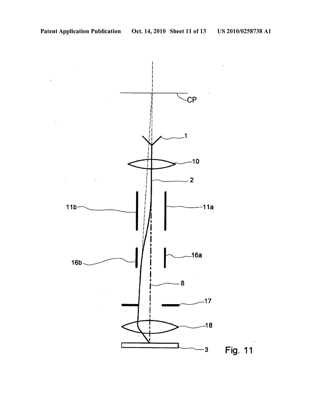 DEVICE FOR DEFLECTING OR GUIDING IN A PARTICLE BEAM - diagram, schematic, and image 12