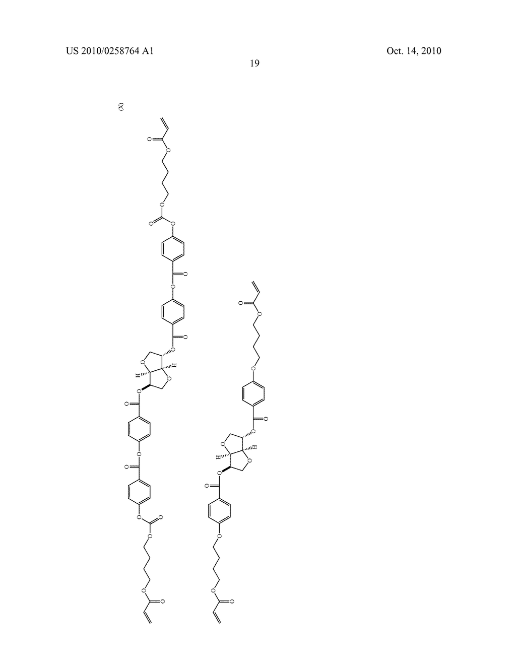 POLYMERIZABLE LIQUID CRYSTAL COMPOUND, POLYMERIZABLE LIQUID CRYSTAL COMPOSITION, LIQUID CRYSTALLINE POLYMER, AND OPTICAL ANISOTROPIC ARTICLE - diagram, schematic, and image 20