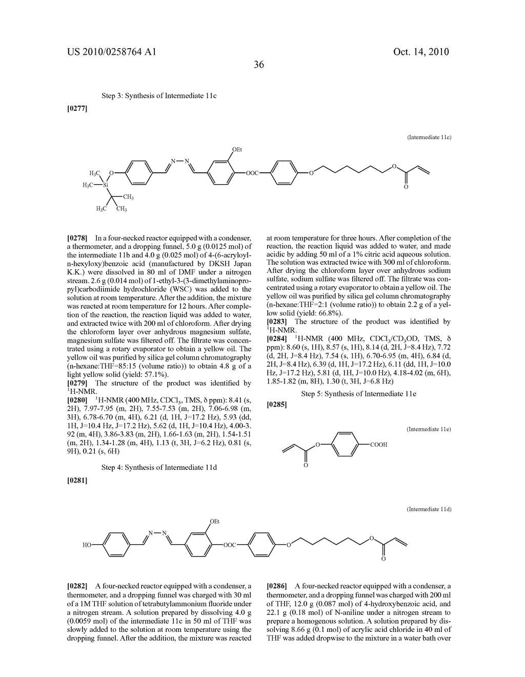 POLYMERIZABLE LIQUID CRYSTAL COMPOUND, POLYMERIZABLE LIQUID CRYSTAL COMPOSITION, LIQUID CRYSTALLINE POLYMER, AND OPTICAL ANISOTROPIC ARTICLE - diagram, schematic, and image 37