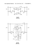 Channelized Gate Level Cross-Coupled Transistor Device with Cross-Coupled Transistor Gate Electrode Connections Made Using Linear First Interconnect Level above Gate Electrode Level diagram and image