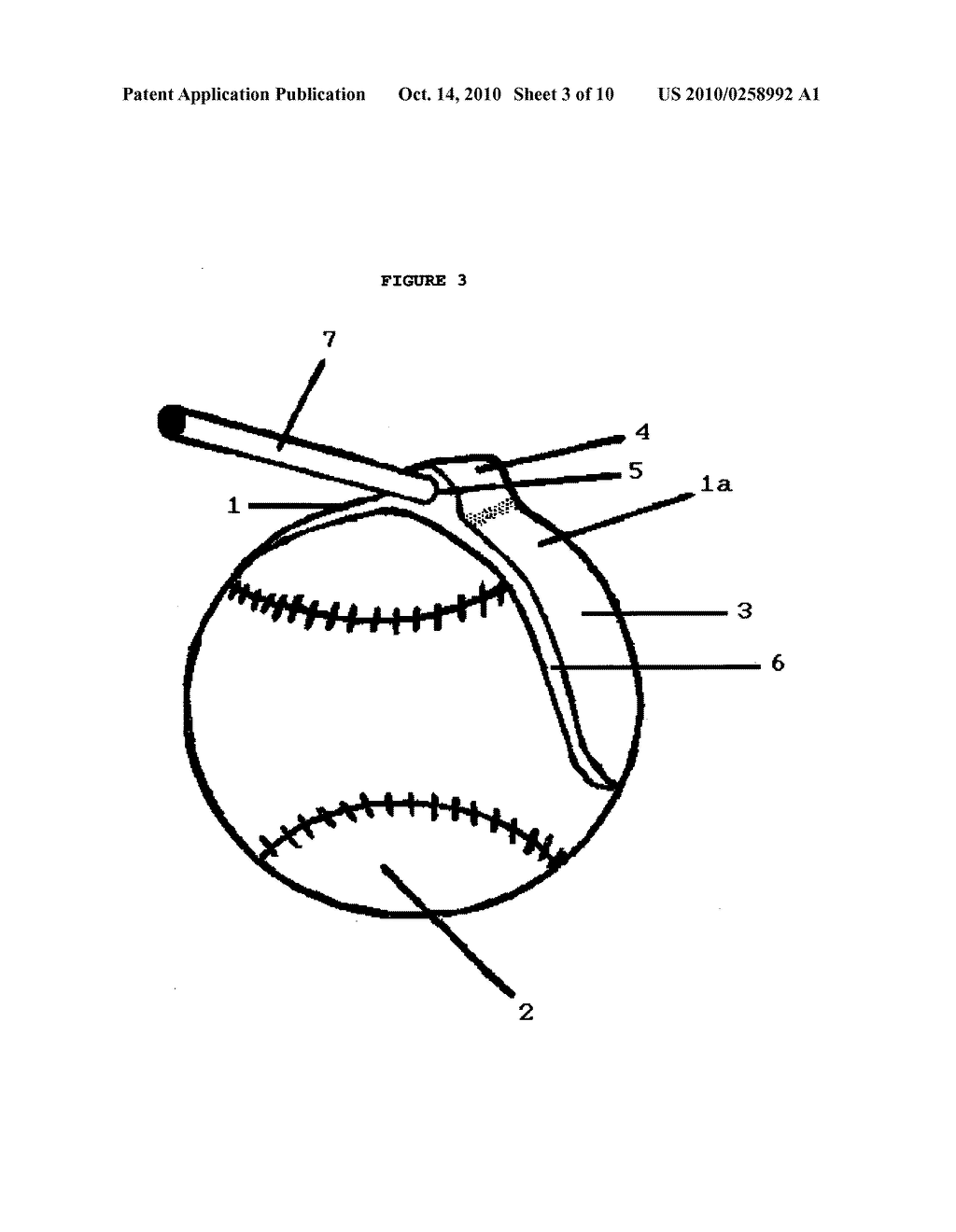 SIMPLIFIED HOLDER TO FACILITATE THE SIGNING OF COLLECTIBLE BASE BALLS AND OTHER SPORTS MEMORABILIA - diagram, schematic, and image 04