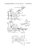 RETRACTABLE WHEEL ASSEMBLY FOR A JACKSTAND diagram and image