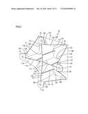 MOUNTING STRUCTURE OF SIDE-IMPACT-RESISTANT RESIN-MADE SHOCK ABSORBING MEMBER diagram and image