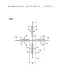 MOUNTING STRUCTURE OF SIDE-IMPACT-RESISTANT RESIN-MADE SHOCK ABSORBING MEMBER diagram and image