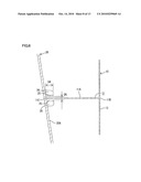 MOUNTING STRUCTURE OF SIDE-IMPACT-RESISTANT RESIN-MADE SHOCK ABSORBING MEMBER diagram and image