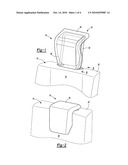 SEAT ASSEMBLY HAVING A MULTI-POSITION HEAD RESTRAINT ASSEMBLY diagram and image