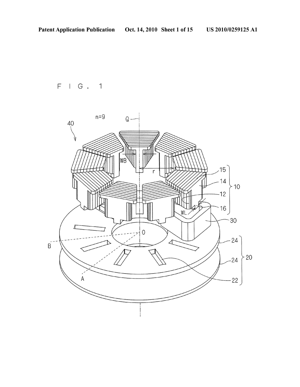 ARMATURE CORE, ARMATURE, ROTARY ELECTRIC MACHINE AND COMPRESSOR - diagram, schematic, and image 02