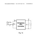 Bridgeless PFC converter diagram and image