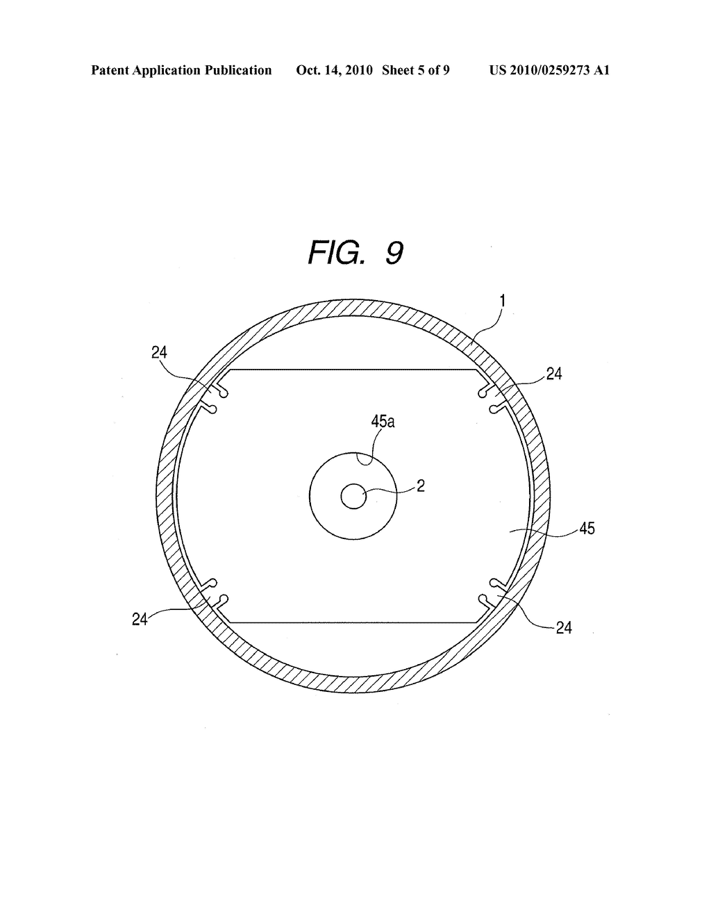 COLD CATHODE IONIZATION VACUUM GAUGE, VACUUM PROCESSING APPARATUS INCLUDING SAME AND DISCHARGE STARTING AUXILIARY ELECTRODE - diagram, schematic, and image 06