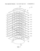 LOW PROFILE LAYERED COIL AND CORES FOR MAGNETIC COMPONENTS diagram and image