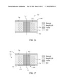 LOW PROFILE LAYERED COIL AND CORES FOR MAGNETIC COMPONENTS diagram and image