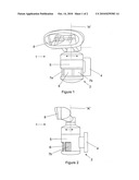 SECURITY LIGHT WITH PLURAL POSSIBLE DIRECTIONS OF ILLUMINATION diagram and image