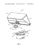 DUAL-ANGLE ADJUSTMENT OF A SATELLITE-TRACKING ANTENNA WITH A SINGLE MOTOR diagram and image