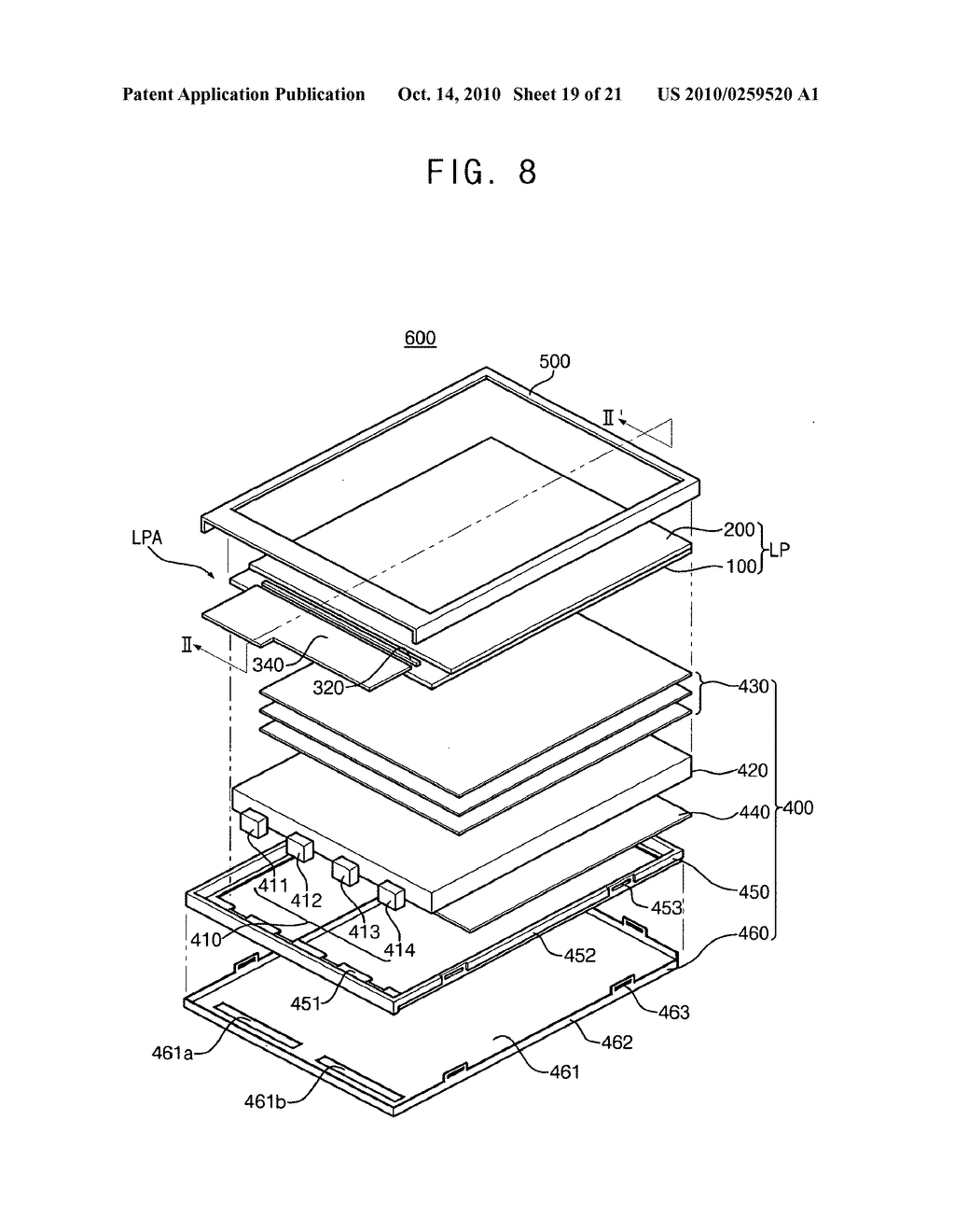 DISPLAY PANEL, DISPLAY APPARATUS HAVING THE SAME, AND METHOD OF MANUFACTURING THE SAME - diagram, schematic, and image 20