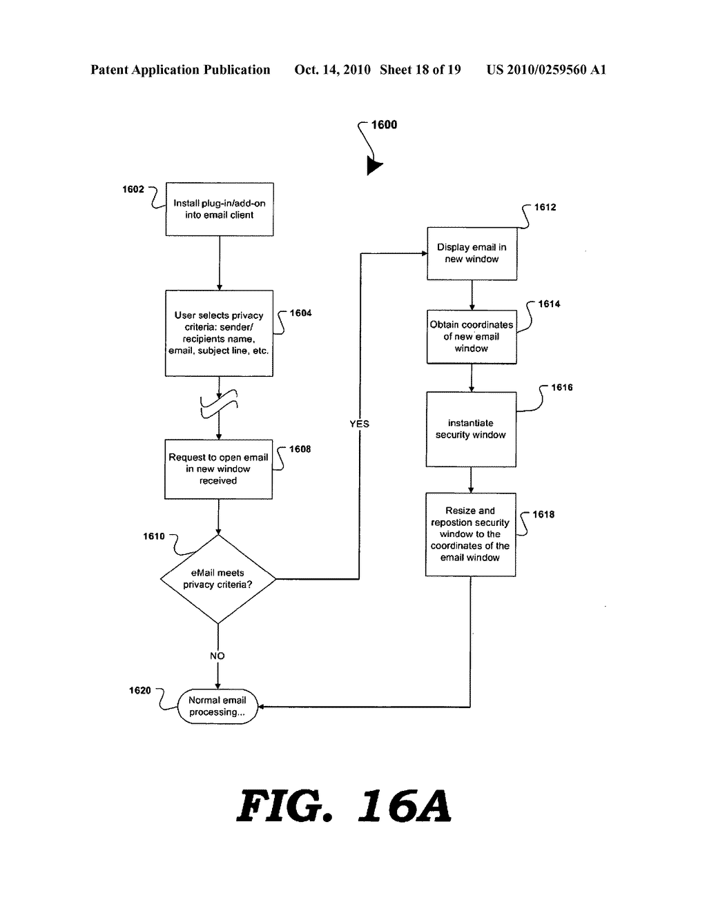 Enhancing privacy by affecting the screen of a computing device - diagram, schematic, and image 19