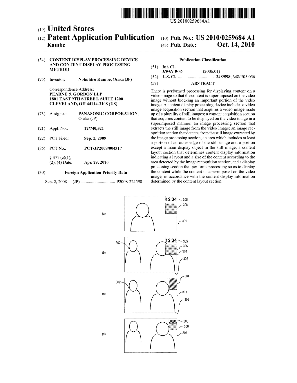 CONTENT DISPLAY PROCESSING DEVICE AND CONTENT DISPLAY PROCESSING METHOD - diagram, schematic, and image 01