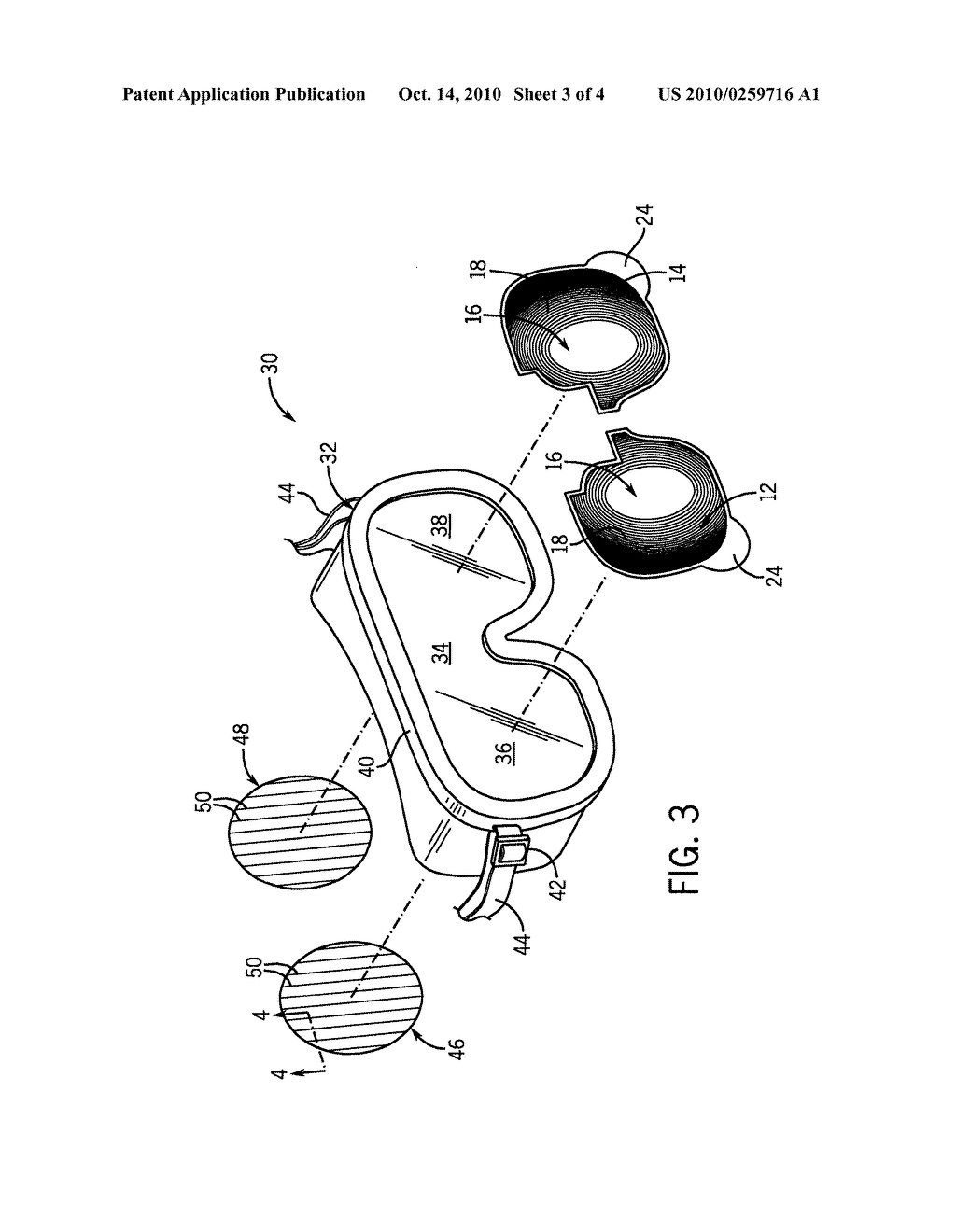 VIEWING DEVICE FOR SIMULATING IMPAIRMENT AND REDUCING PERIPHERAL VISION - diagram, schematic, and image 04