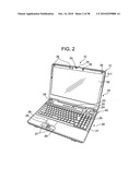 Electronic device diagram and image