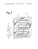 Window light box with blind diagram and image