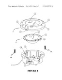 High-Voltage Under-Cabinet Puck Light diagram and image