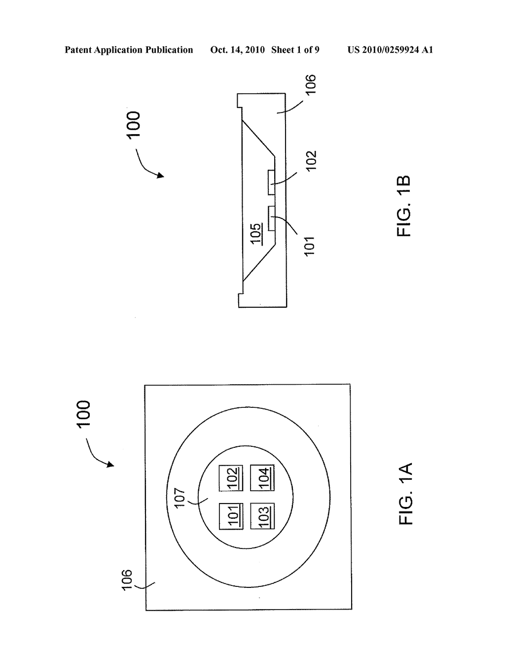 Lighting Apparatus Having Multiple Light-Emitting Diodes With Individual Light-Conversion Layers - diagram, schematic, and image 02