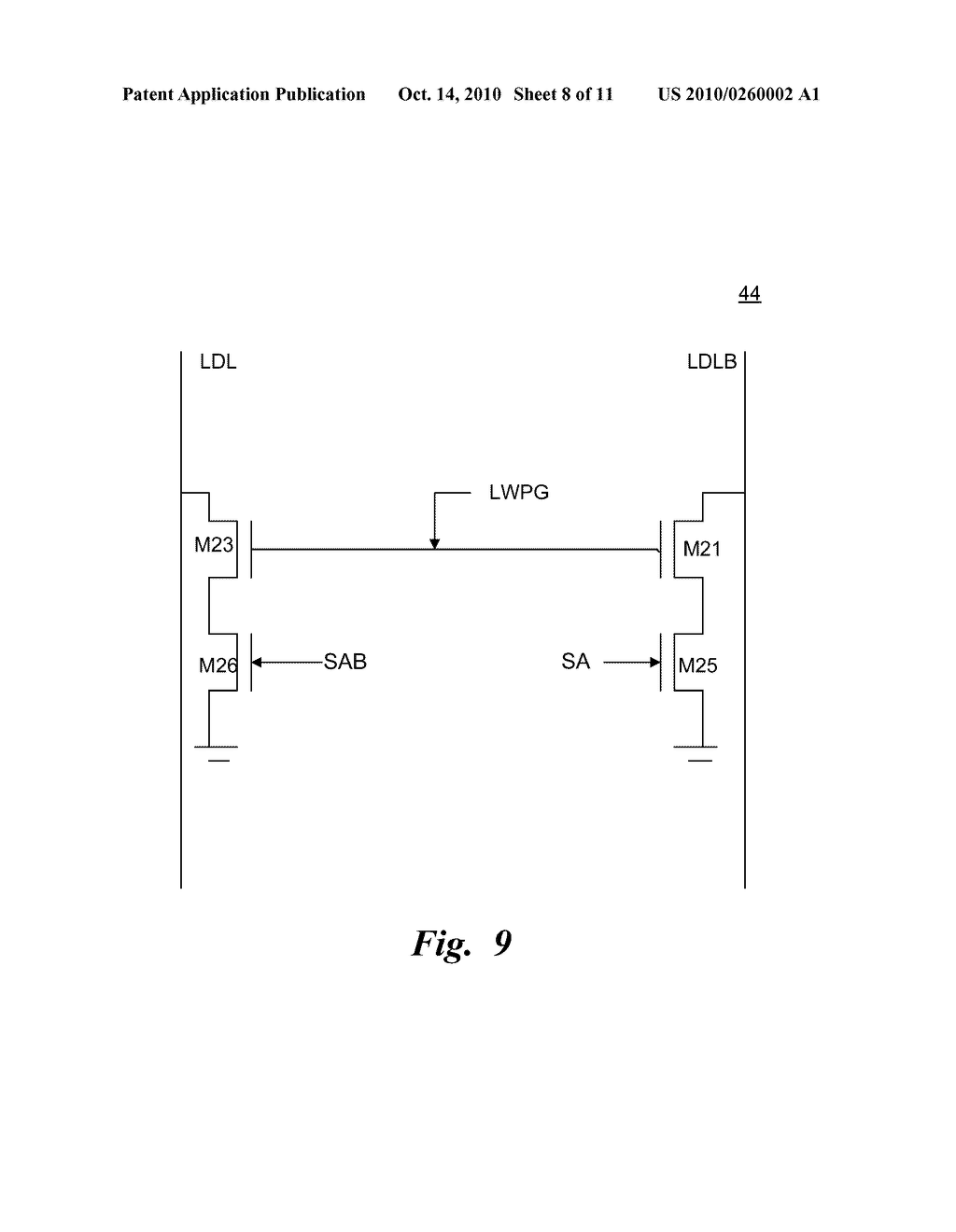 Circuit and Method for Small Swing Memory Signals - diagram, schematic, and image 09