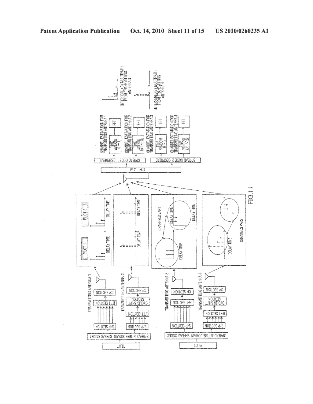 PILOT TRANSMISSION METHOD, MIMO TRANSMISSION DEVICE, MIMO RECEPTION DEVICE WHICH PERFORMS COMMUNICATION WITH MIMO TRANSMISSION DEVICE - diagram, schematic, and image 12